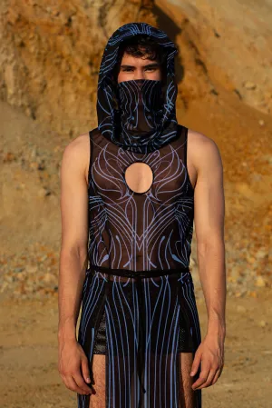 No Man's Land Male Hooded Tunic