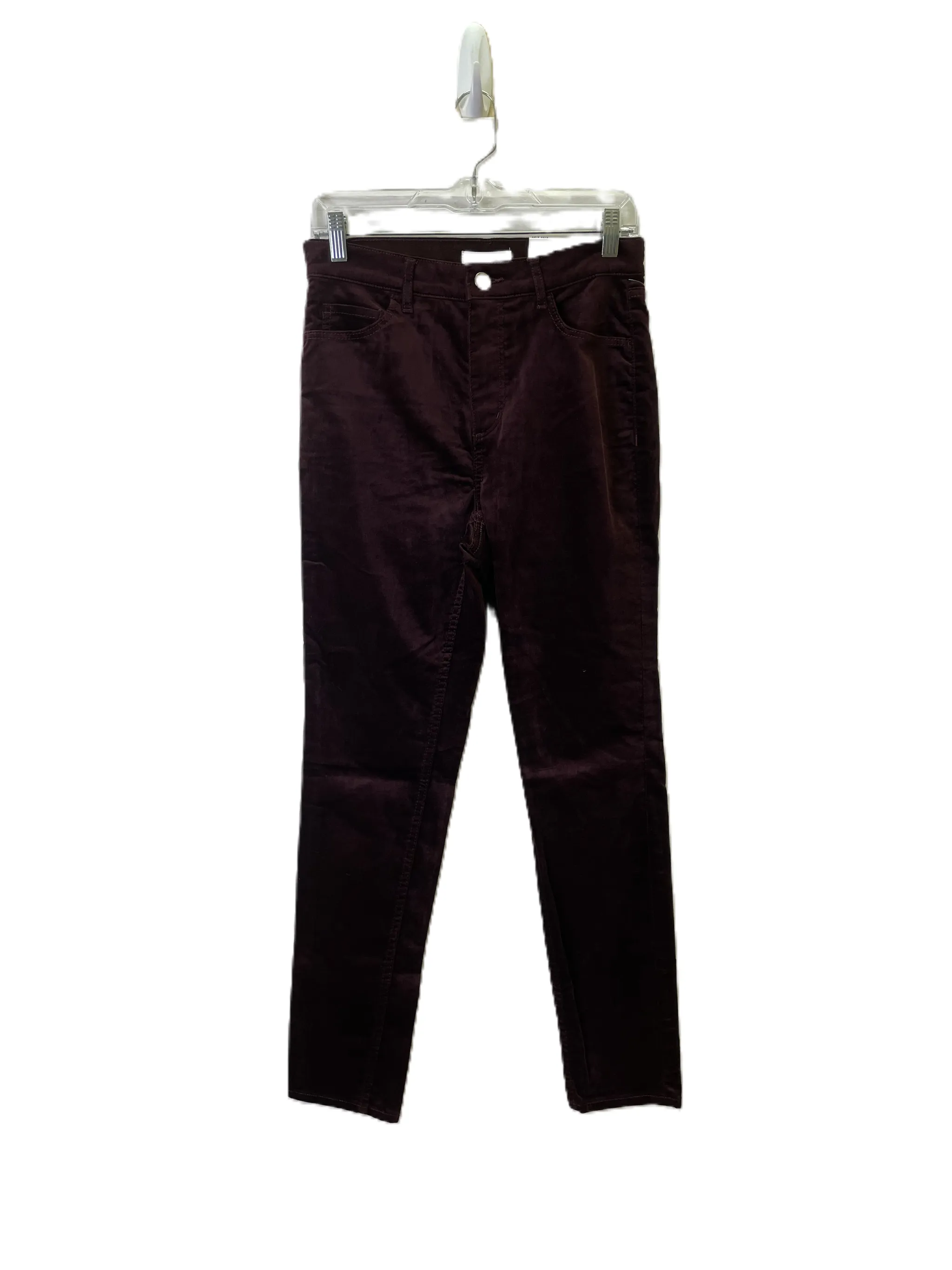 PANTS CORDUROY LOFT in RED, Size: 4