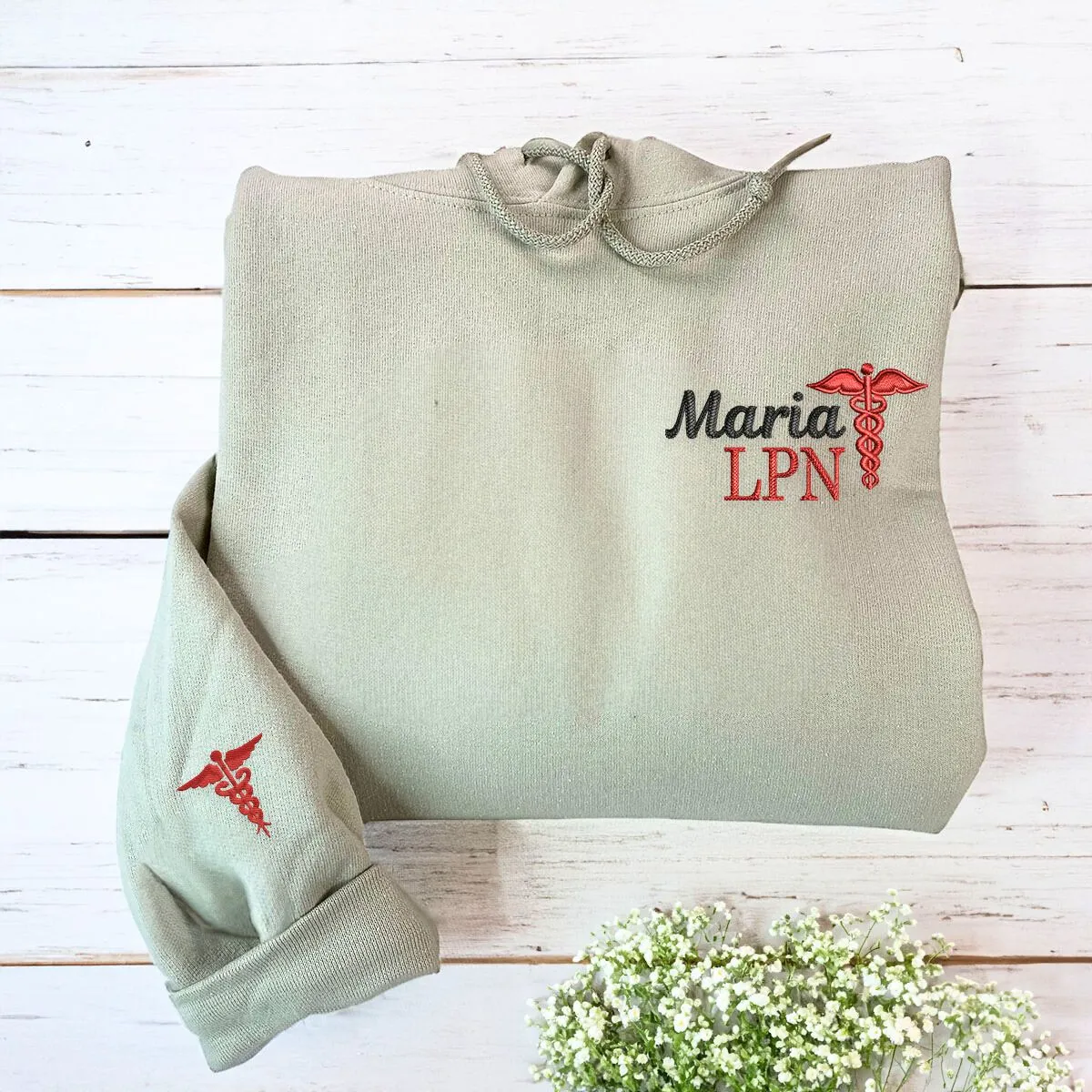 Personalized Nurse Sweatshirt, Hoodies - Best Nurse Gifts Ideas with Quarter Zip