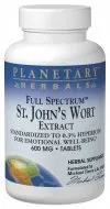 Planetary Herbals Full Spectrum St. Johns Wort Extract 30 Tablet