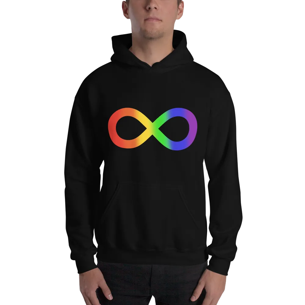 Rainbow Infinity Unisex Hoodie