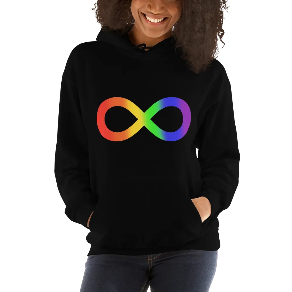 Rainbow Infinity Unisex Hoodie