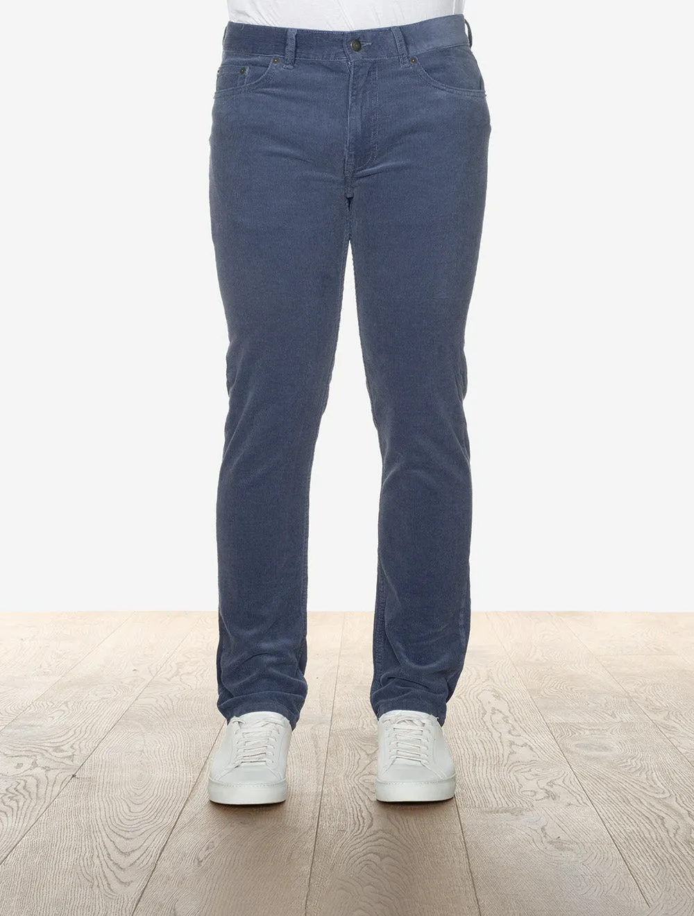 Regular Cord Jeans Dusty Navy