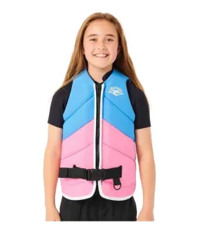 Ripcurl Dawn Patrol Girls Life Vest (2025) - Blue