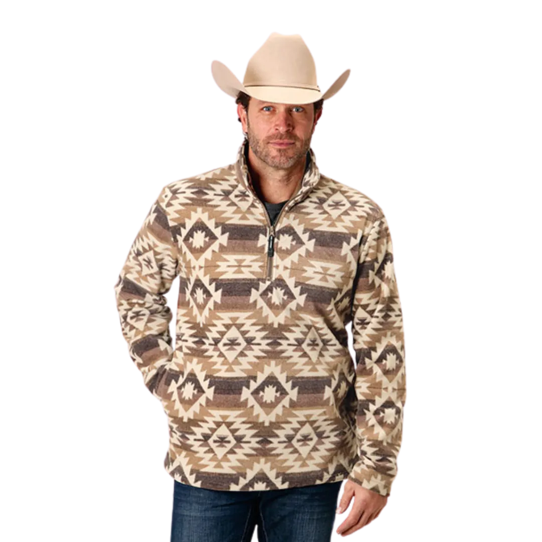 Roper Men's Fleece Pullover Multicolor Jacket