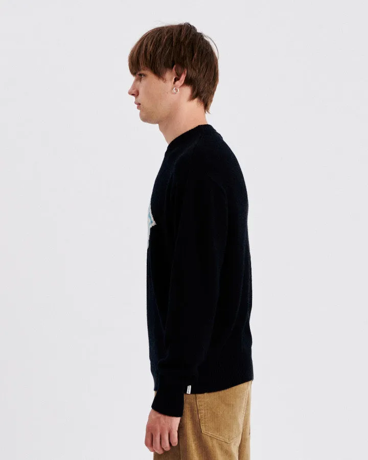 Scribble Knit - Black