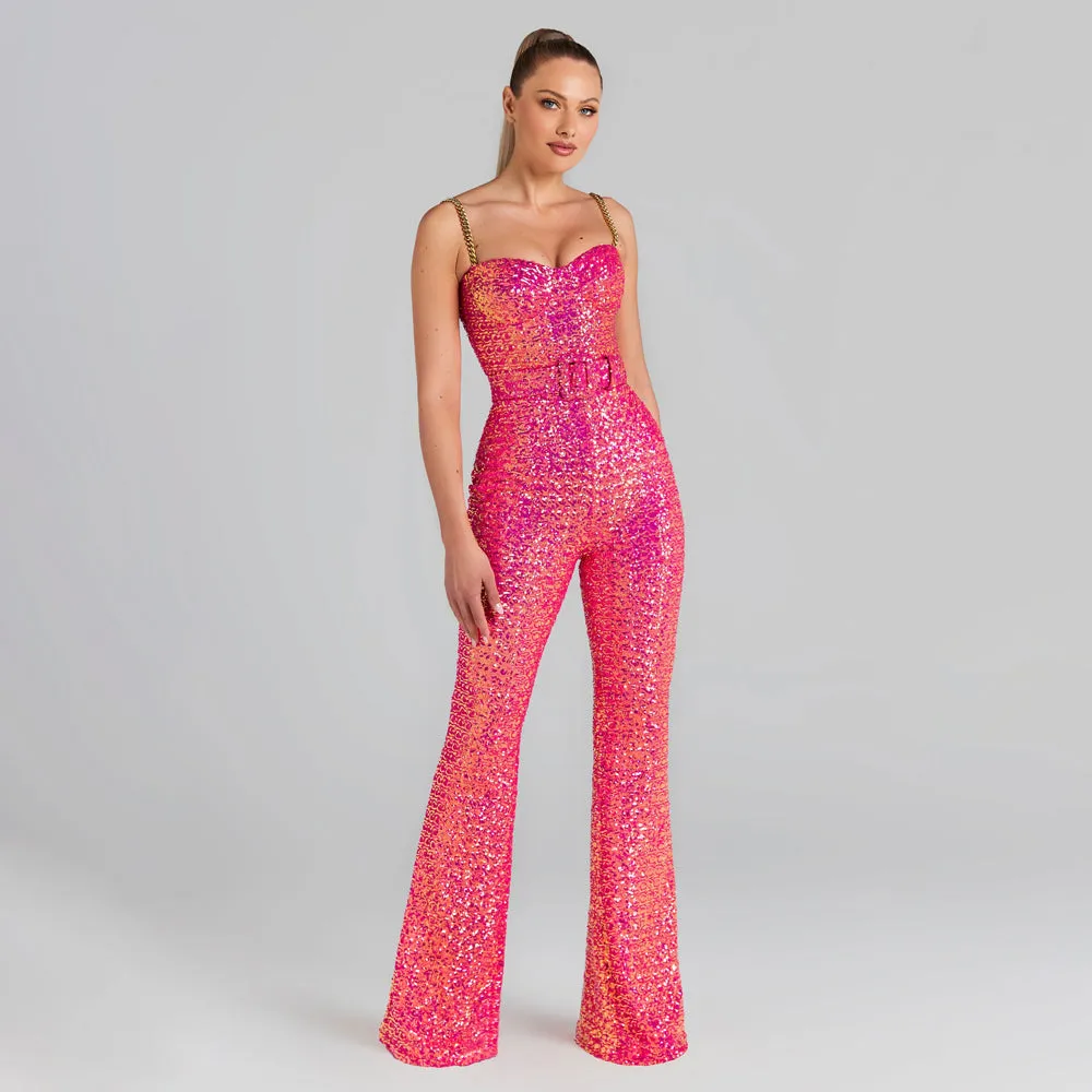 Shreya Sequin Jumpsuit