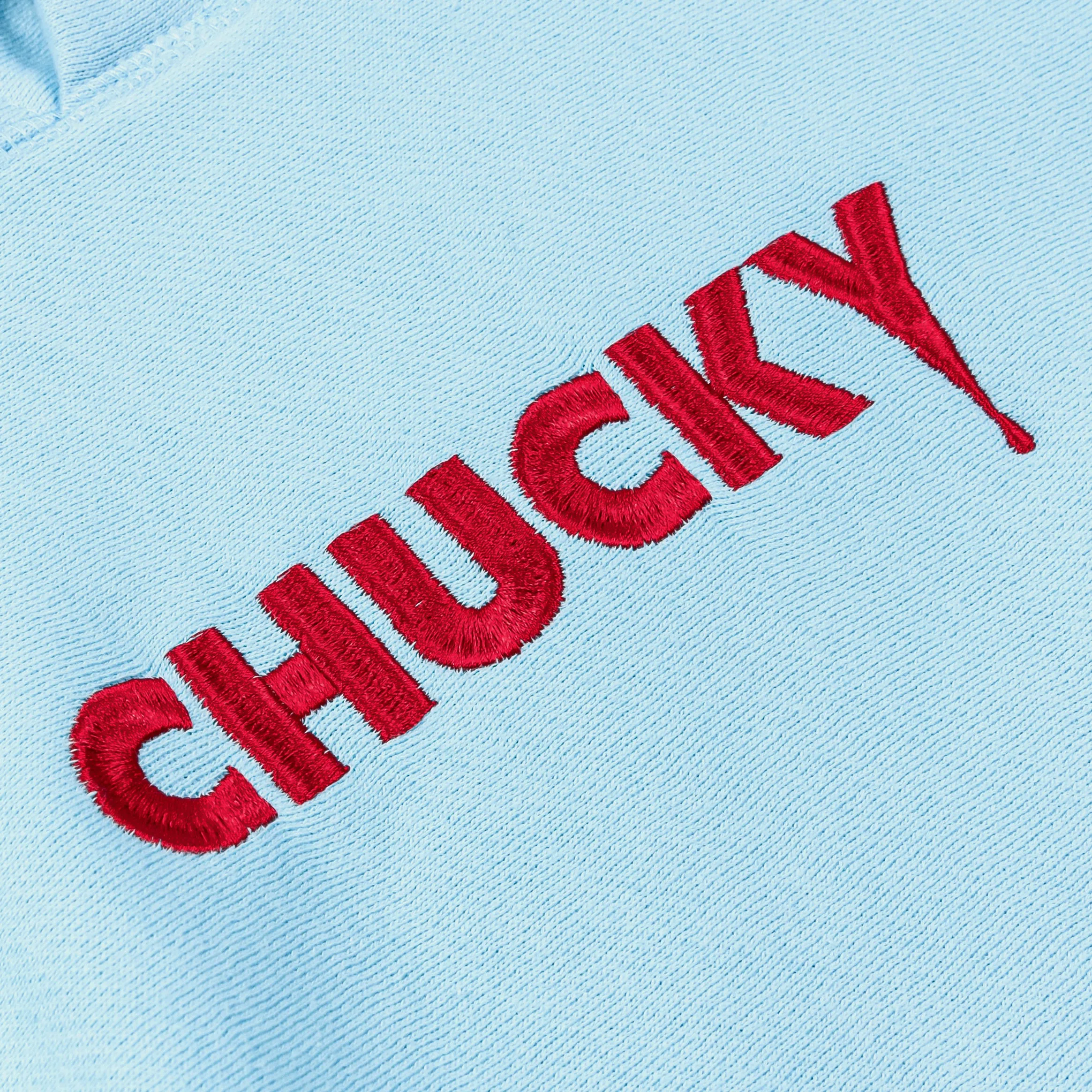 SP x Chucky Friends Pullover Mens Hoodie (Blue/Red)