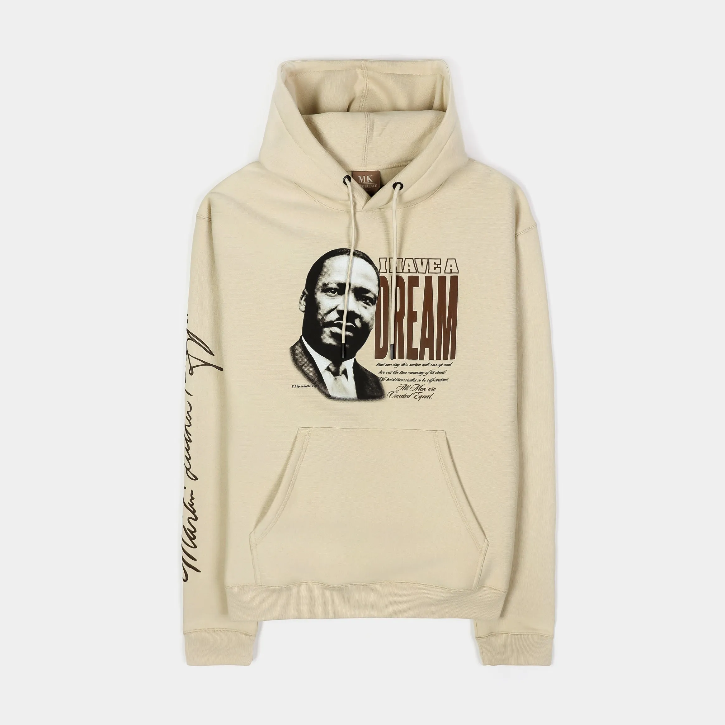 SP x MLK Free At Last Pullover Mens Hoodie (Tan)