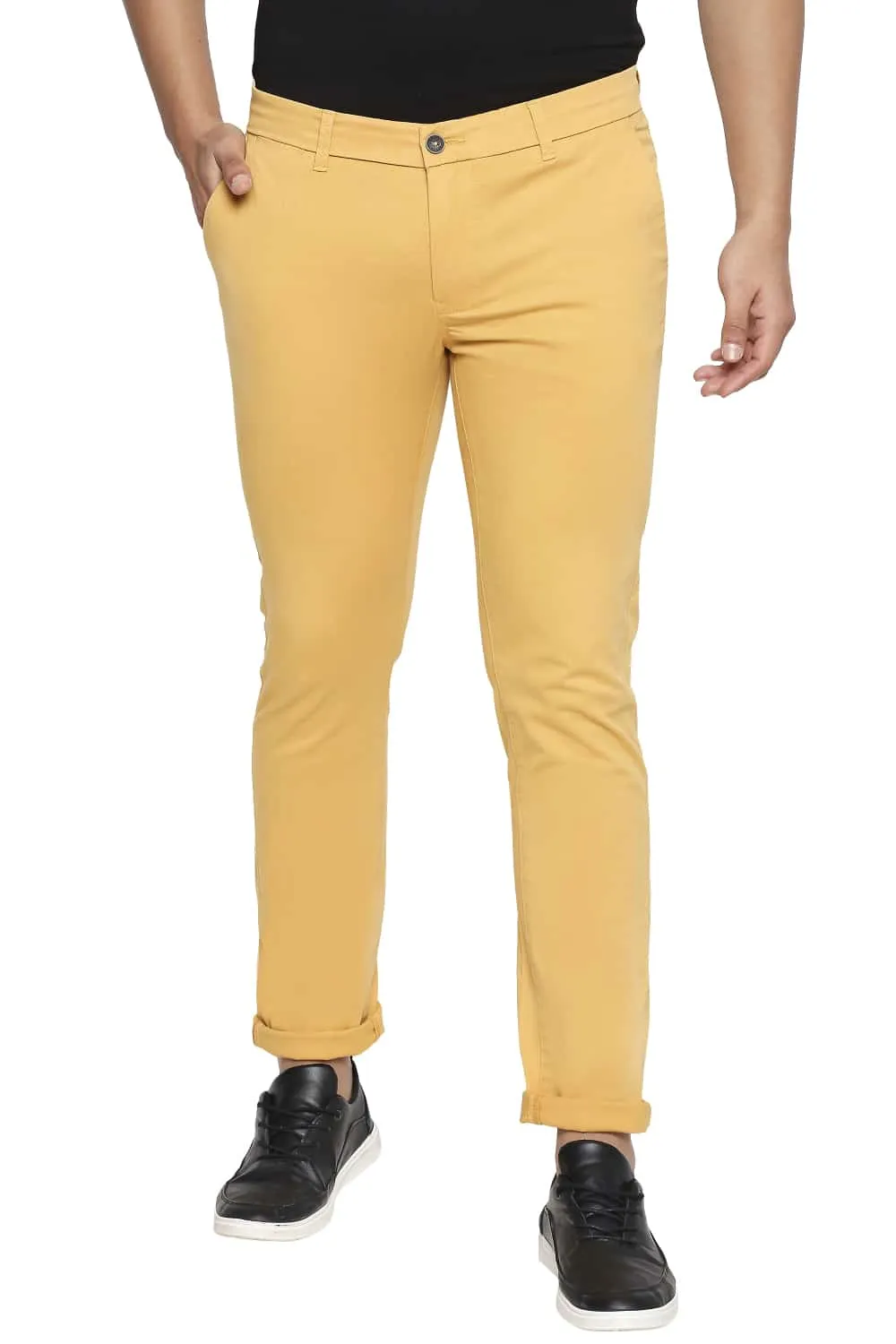 Tapered Fit Over Dyed Stretch Trouser