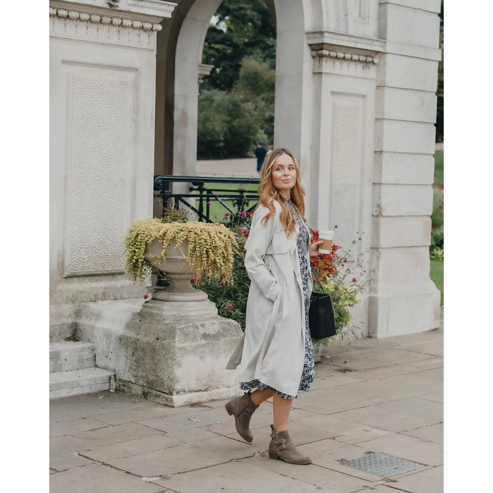 Taupe Jenna Ankle Boots