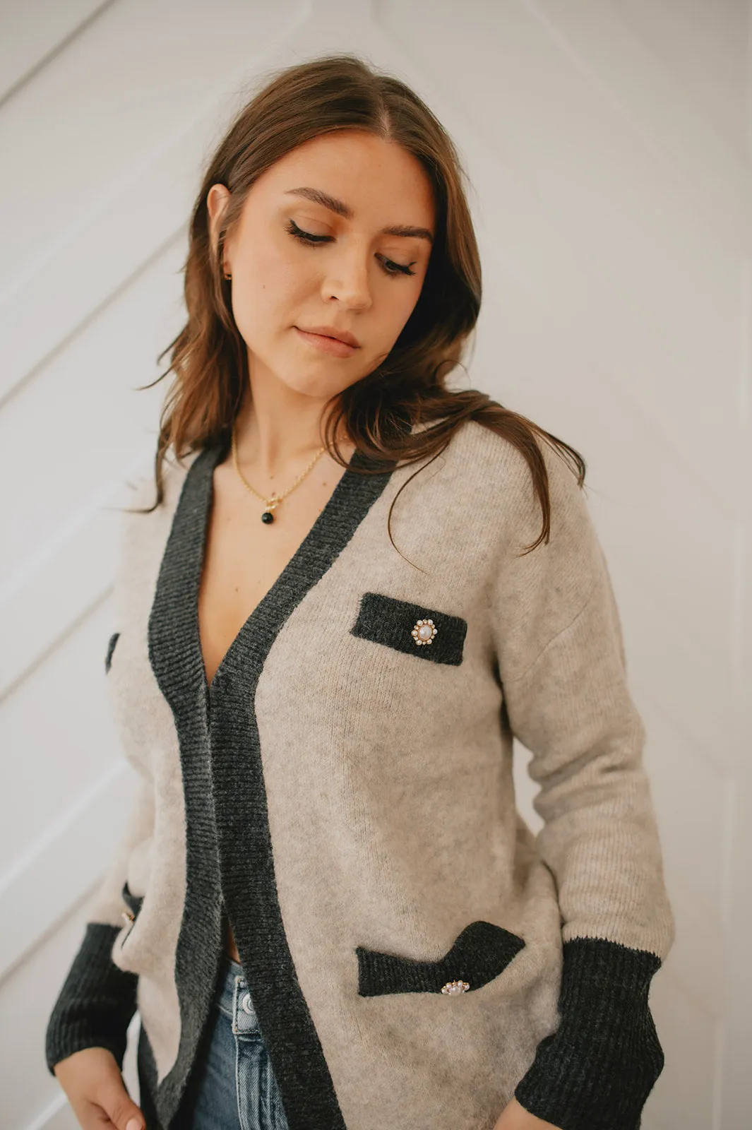 The Carletta Cardi by Heartloom - Oat