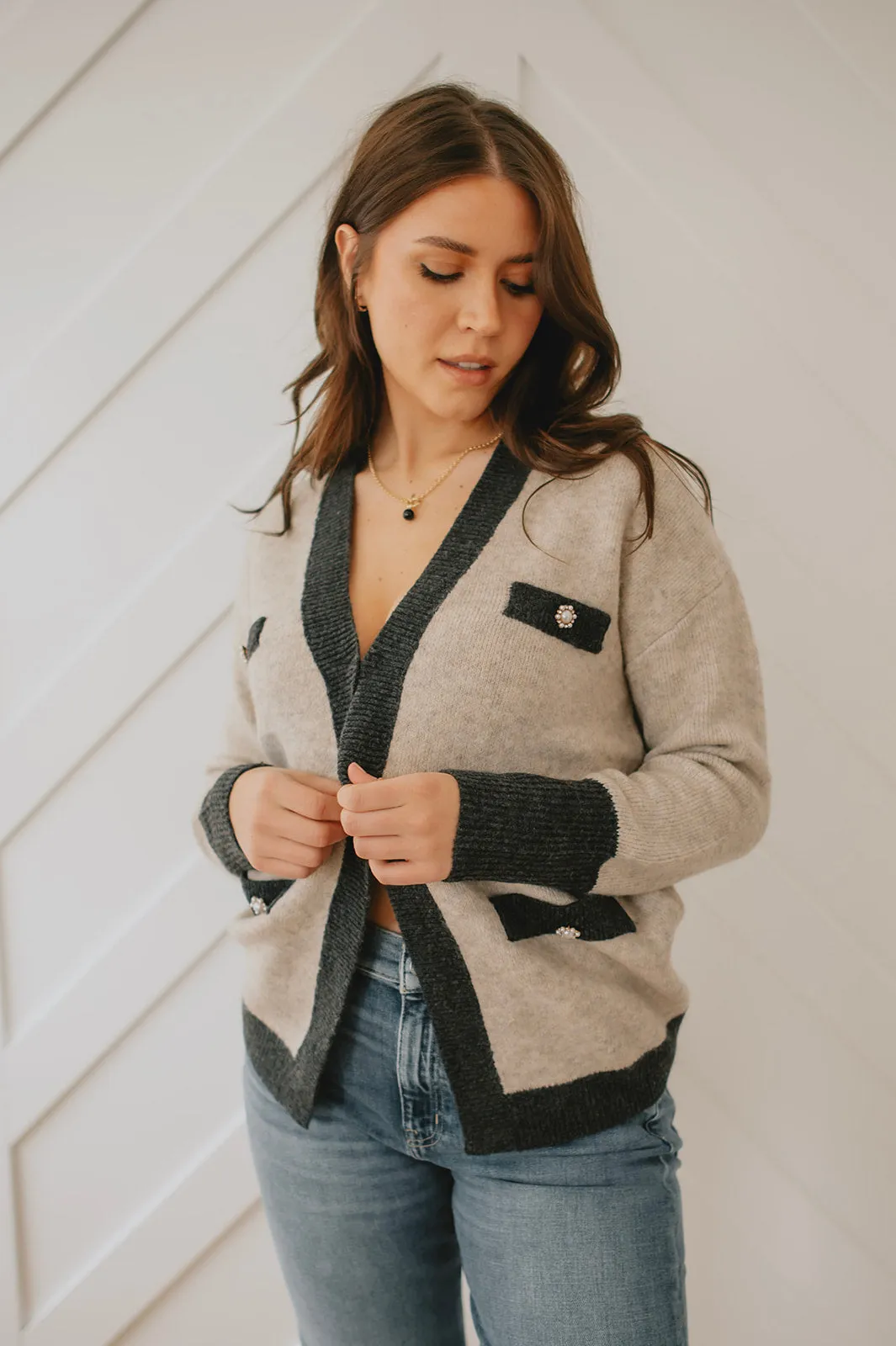 The Carletta Cardi by Heartloom - Oat