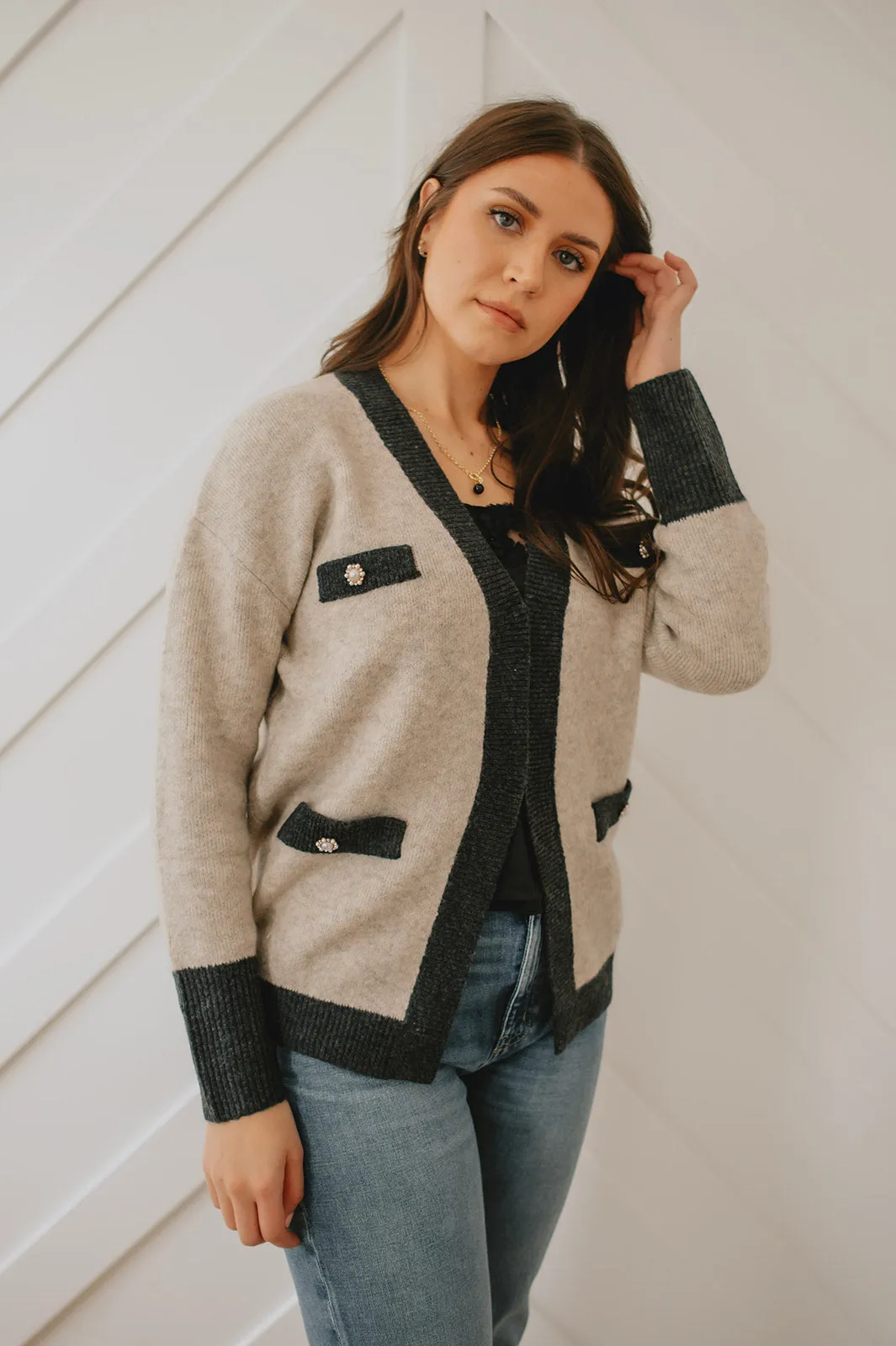 The Carletta Cardi by Heartloom - Oat