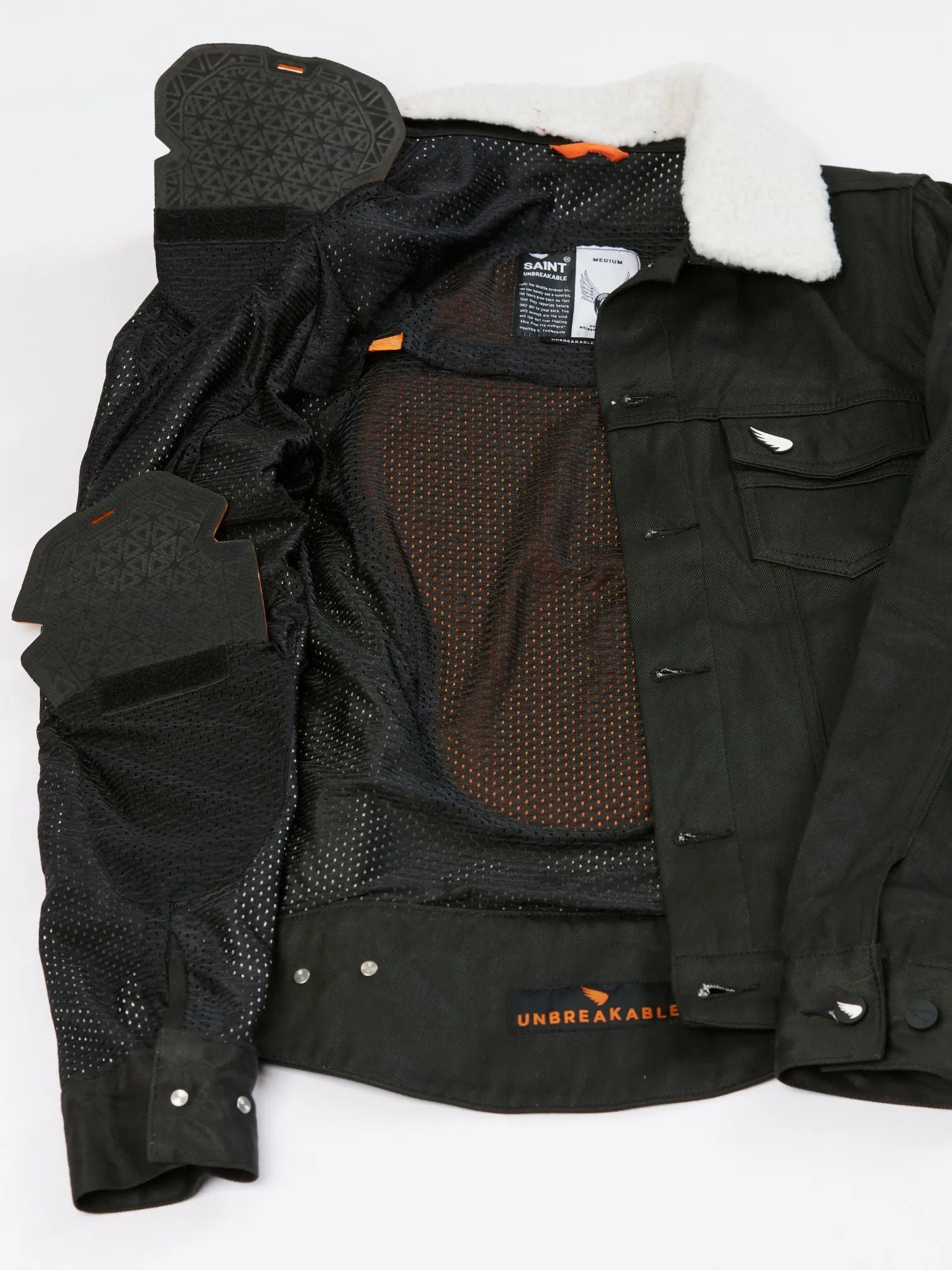 Unbreakable Jacket (Armour Pockets) - Black