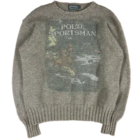 Vintage Polo Ralph Lauren Country "Polo Sportsman" Wool Knit Sweater