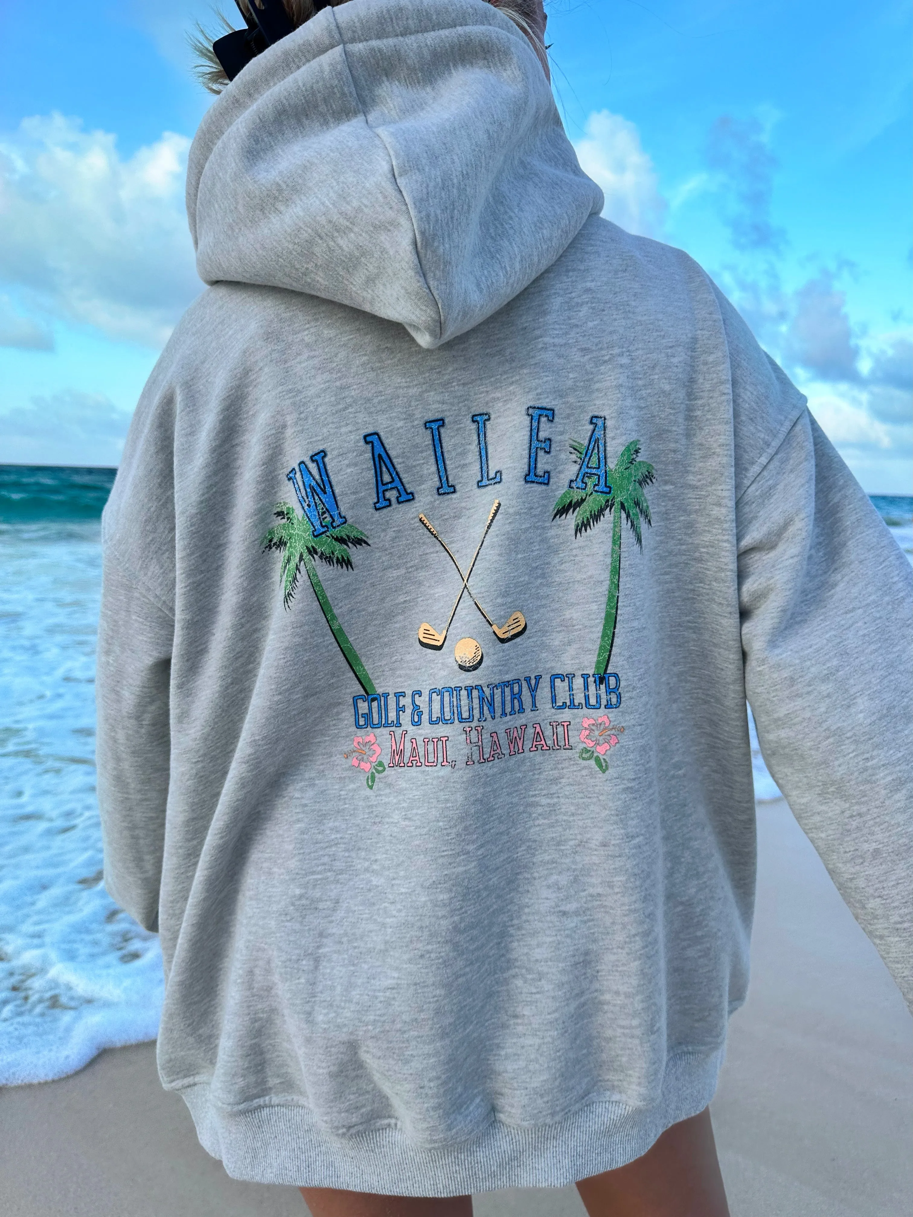 Wailea Zip-Up Hoodie