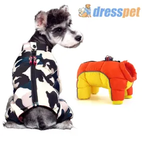 Winter Pet Dog Clothes Super Warm Jacket Cotton Coat Waterproof  Snowsuit