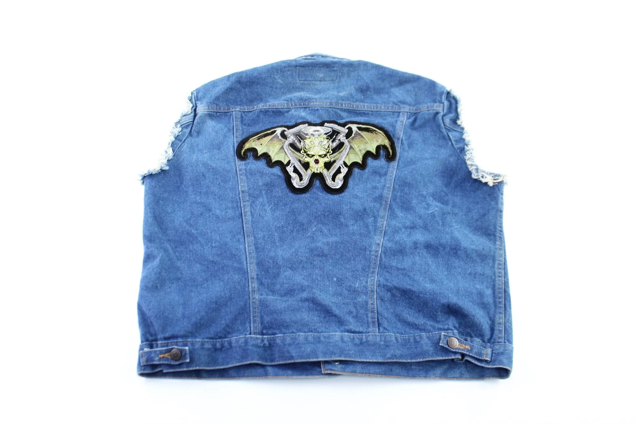 Wrangler Embroidered Denim Vest